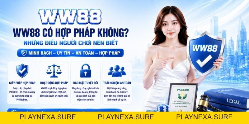 WW88 Có Hợp Pháp Không? Sự Thật Về Giấy Phép Cá Cược WW88