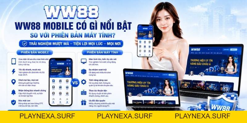 WW88 Mobile – Trải Nghiệm Cá Cược Đỉnh Cao Trên Điện Thoại